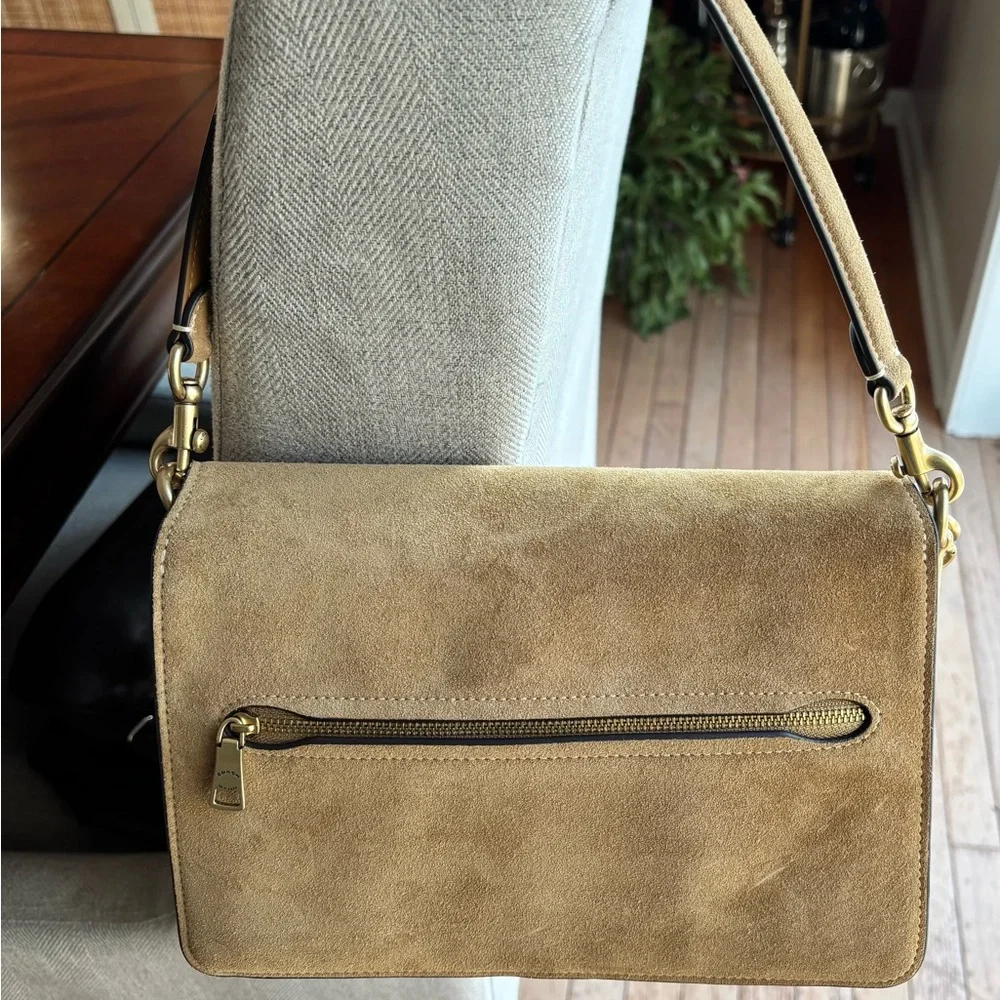 Coach Chain Tabby in Brass/Sand Bag - Picture 4 of 11